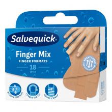 Zdjęcie produktu - SALVEQUICK Finger Mix plastry opatrunkowe na palce, 18 szt