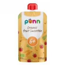 Zdjęcie produktu - SALVEST P&Otilde;NN BIO Owocowe smoothie z ananasem, 110g KR&Oacute;TKA DATA 07.12.2026