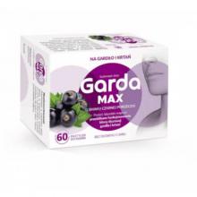 Zdjęcie produktu - Garda Max o smaku czarnej porzeczki, 60 pastylek do ssania