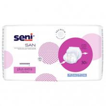 Zdjęcie produktu - SAN SENI PLUS EXTRA Pieluchy anatomiczne, 30 szt.