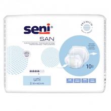 Zdjęcie produktu - SAN SENI UNI Pieluchy anatomiczne, 10szt.