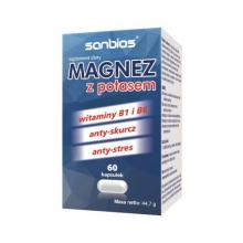 Zdjęcie produktu - SANBIOS Magnez z Potasem, 60 tabl.