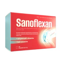 Zdjęcie produktu - Sanoflexan 1500 mg proszek do sporządzania roztworu doustnego, 30 saszetek po 4 g