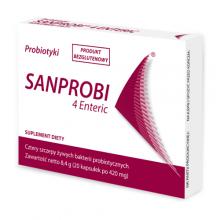 Zdjęcie produktu - SANPROBI 4 Enteric - 20 kapsułek