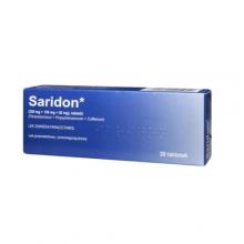 Zdjęcie produktu - Saridon Delfarma, 20tabl.
