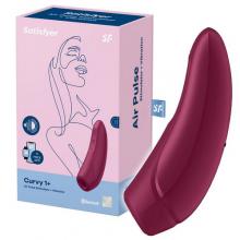 Satisfyer Curvy 1+ bezdotykowy stymulator ssąco-wibrujący Rose Red