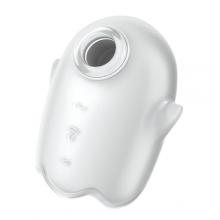 Satisfyer Glowing Ghost Stymulator łechtaczki świecący w ciemności biały