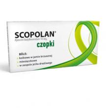 Zdjęcie produktu - Scopolan 10 mg - 6 czopk&oacute;w