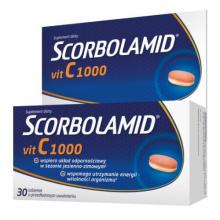 Zdjęcie produktu - Scorbolamid Vit C 1000, 30 tabl.