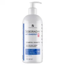 Zdjęcie produktu - SEBORADIN Anti-Dandruff Szampon do włos&oacute;w przeciwłupieżowy, 400ml