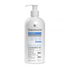 Zdjęcie produktu - SEBORADIN Hydroderm oczyszczający żel do twarzy i ciała, 400ml
