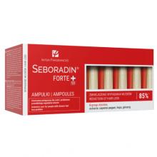 Zdjęcie produktu - SEBORADIN PRZECIW WYPADANIU WŁOS&Oacute;W FORTE Ampułki, 14 ampułek x 5,5ml