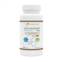 Zdjęcie produktu - Progress Labs Selen organiczny 200 &micro;g, 120 kaps.