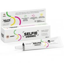 Zdjęcie produktu - SelfieDermic Kryjąco-matujący krem do twarzy 01 jasny, 20ml
