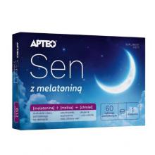 Zdjęcie produktu - APTEO Sen z melatoniną, 60 tabl.