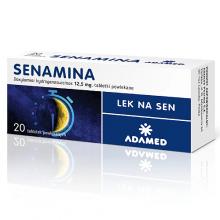 Zdjęcie produktu - SENAMINA 12,5 mg, 20 tabletek powlekanych