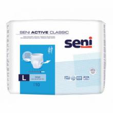 SENI ACTIVE CLASSIC Large Majtki chłonne, 10 sztuk VAT 5%