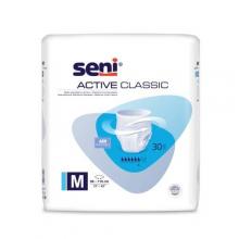 Zdjęcie produktu - SENI ACTIVE CLASSIC M, 30szt. - Elastyczne majtki chłonne USZKODZONE FOLIOWE OPAKOWANIE