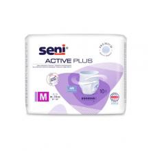 Zdjęcie produktu - SENI ACTIVE Plus M, 10szt. - Elastyczne majtki chłonne