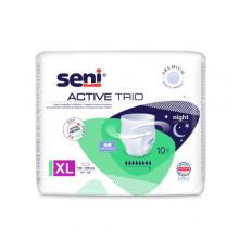 Zdjęcie produktu - SENI ACTIVE TRIO X-LARGE Elastyczne majtki chłonne, 10 szt.