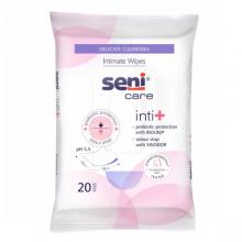 Zdjęcie produktu - SENI CARE INTI+ Chusteczki do higieny intymnej, 20 sztuk