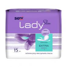 SENI LADY SLIM EXTRA Wkładki urologiczne dla kobiet, 15 szt.