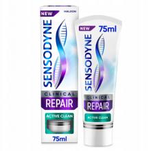 Zdjęcie produktu - SENSODYNE Clinic Repair Active Clean Pasta do zęb&oacute;w, 75 ml
