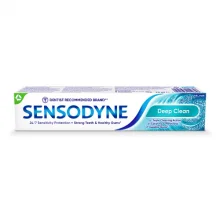 Zdjęcie produktu - Sensodyne Deep Clean Pasta do nadwrażliwych zęb&oacute;w z fluorem, 75 ml