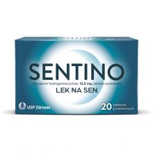 Zdjęcie produktu - Sentino Lek na sen 12,5 mg, 20 tabletek powlekanych