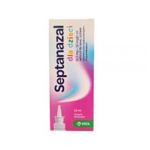 Zdjęcie produktu - SEPTANAZAL Lek dla dzieci w aerozolu na zatkany nosek, 10ml