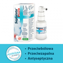 Zdjęcie produktu - Septolete Ultra aerozol, 30ml 