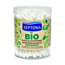 Zdjęcie produktu - Septona Biodegradowalne patyczki higieniczne, 100 szt.