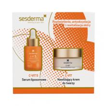 Zdjęcie produktu - Sesderma C-Vit Zestaw (Serum liposomowe, 30 ml + Krem do twarzy, 50 ml)