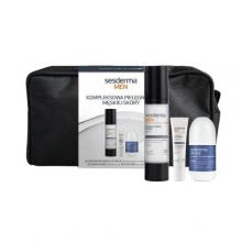 Zdjęcie produktu - Sesderma Men Zestaw Kompleksowa pielęgnacja męskiej sk&oacute;ry (Emulsja do twarzy, 50 ml + Żel pod oczy, 15 ml + Dezodorant roll-on, 75 ml)