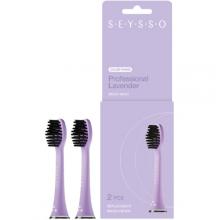 Zdjęcie produktu - Seysso Color Professional Lavender Końc&oacute;wki wymienne do szczoteczki sonicznej, 2szt.