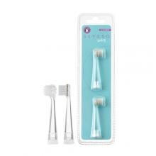 Zdjęcie produktu - SEYSSO Baby Penguin Newborn końc&oacute;wki do szczoteczki sonicznej dla dzieci 0-18 miesięcy, 2szt.