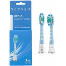Zdjęcie produktu - SEYSSO Oxygen Ortho Końc&oacute;wki wymienne do szczoteczki sonicznej, 2szt.