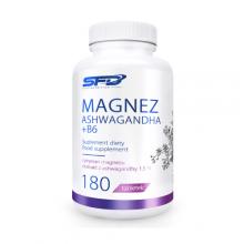 Zdjęcie produktu - SFD Magnez Ashwagandha + B6, 180 tabletek