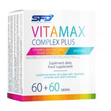 Zdjęcie produktu - SFD Vitamax Complex Plus Witaminy i Minerały, 60 tabletek + 60 tabletek
