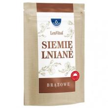 Zdjęcie produktu - Siemię lniane brązowe Oleofarm - 450 g