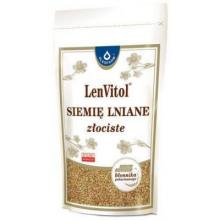 Zdjęcie produktu - Siemię lniane złociste budwigowe OLEOFARM - 450 g USZKODZONE/ PRZECIĘTE OPAKOWANIE