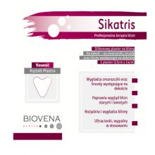 Zdjęcie produktu - SIKATRIS plaster przeciwzmarszczkowy, na bruzdy i blizny 13x14cm, 1 szt.