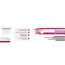 Zdjęcie produktu - SIKATRIS Plaster silikonowy na blizny kotwica podpiersiowa 25x10cm, 1szt.