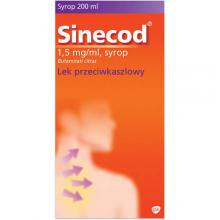 SINECOD 1,5mg/ml Syrop, 200ml