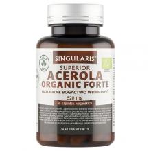 Zdjęcie produktu - SINGULARIS Acerola Organic Forte, 60 kapsułek