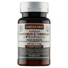 Zdjęcie produktu - SINGULARIS Curcumin C3 Complex, 30 kaps. 