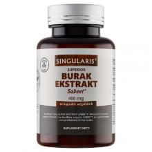 Zdjęcie produktu - Singularis  Ekstrakt z buraka SABEET 450mg, 60 kaps.