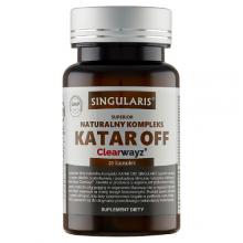 Zdjęcie produktu - SINGULARIS Katar Off Naturalny Kompleks, 20 kapsułek