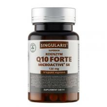 Zdjęcie produktu - SINGULARIS Koenzym Q10 Forte 120mg,  30 kapsułek KR&Oacute;TKA DATA  30.09.2026