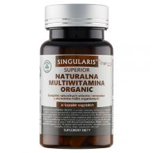 Zdjęcie produktu - SINGULARIS Naturalna multiwitamina Organic, 30 kaps.